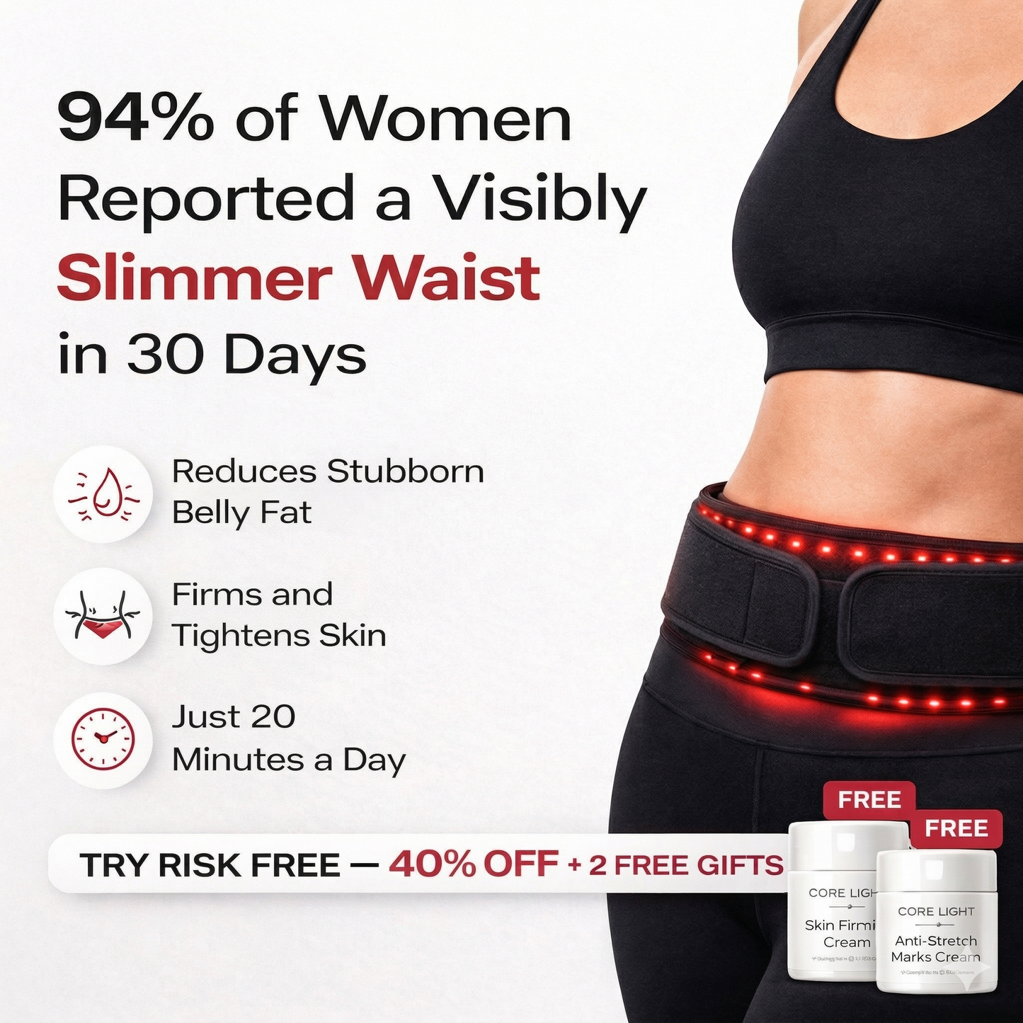 CoreLight Red Light Belt
